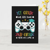 第2学年We Videoゲ来ーム新学期 カード (黄色い花)