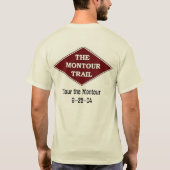 第2年次旅行Montour Tシャツ (裏面)