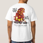 第2年次RicardeuxのCrawfishの沸騰 Tシャツ (裏面)