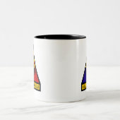 第2広告のクラス肩パッチ ツートーンマグカップ (中央)