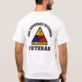 第2広告の獣医-大学スタイル Tシャツ (裏面)