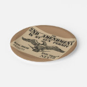 第2弾銃の許可状 ペーパープレート (アングル)