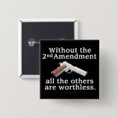 第2改正なしに 缶バッジ (正面&裏面)