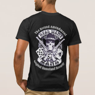 第2改正デッドマンズハンドカウボーイTシャツ Tシャツ
