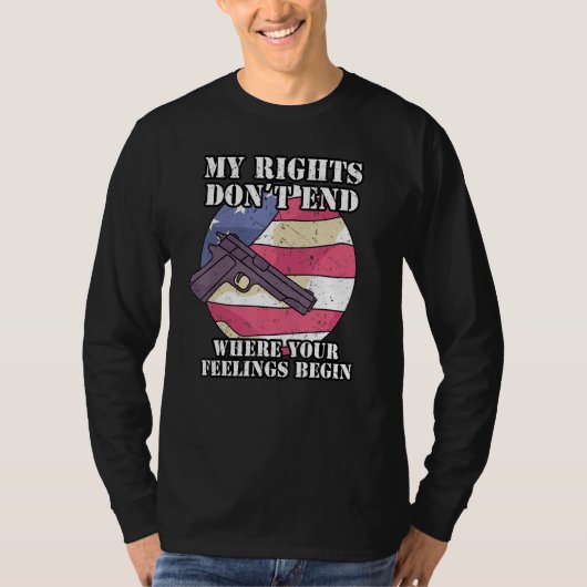 第2改正プロガン権利4 Tシャツ (正面)