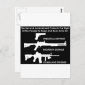 第2改正保護条... ポストカード (正面/裏面)