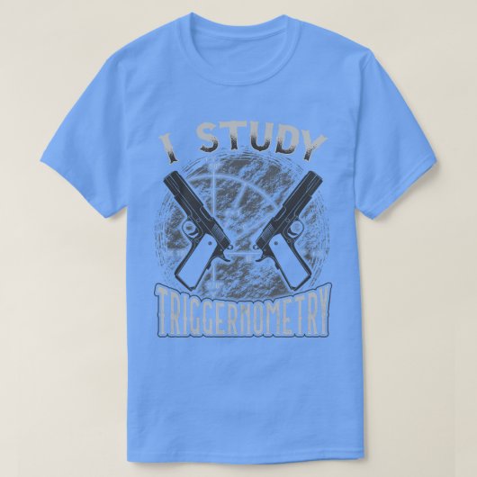 第2改正I勉強の銃撃法の銃権 Tシャツ (デザイン正面)