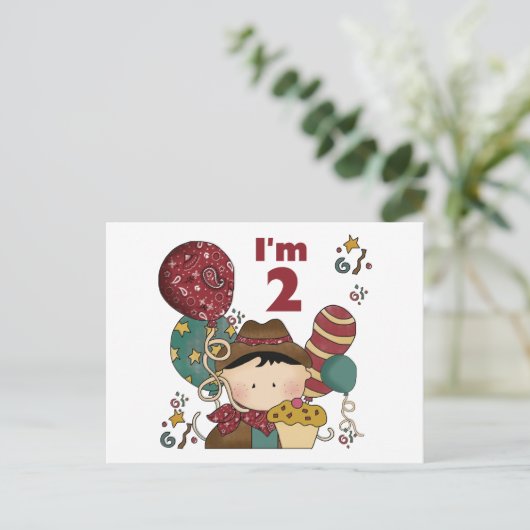 第2期カウボーイTシャツとギフト ポストカード (スタンド正面)