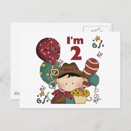 第2期カウボーイTシャツとギフト ポストカード (正面/裏面)