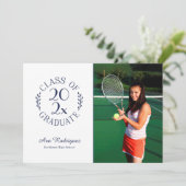 第2期クラシック修士号写真海軍卒業式 案内状 (スタンド正面)