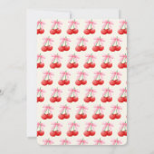 第2期コケットさくらんぼがバブルレターを発行 招待状 (裏面)