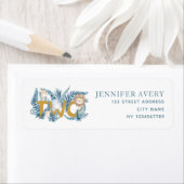 第2期サファリアニマルズ差出人住所 ラベル (インサイチュ)