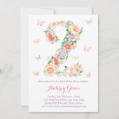 第2期バタフライガーデンパーティー招待状カード 招待状 (正面)