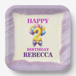 第2期バルーンテーマパーティー紙プレート ペーパープレート