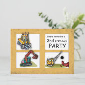 第2期バースデートラックパーティの招待状 招待状 (スタンド正面)