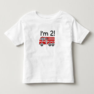 第2期バースデーファイアーエンジン トドラーTシャツ