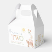 第2期バースデーファームアニマルズ納屋周囲の庭パーティー少年 フェイバーボックス (正面サイド)