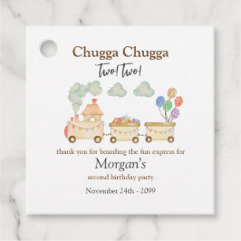 第2期バースデー水彩玄関列車おもしろい 表現 フェイバータグ