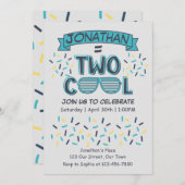 第2期バースデー・ボーイ2サンガクールラス 招待状 (正面/裏面)