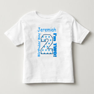 第2期ボーイスターズ名前をカスタムするV006Z トドラーTシャツ