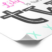 第2期レトロ90年代レインボー2ウェルカムサイン ポスター (角)