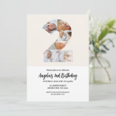 第2期招待状ミニマリスト – 第2位 招待状 (スタンド正面)