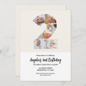 第2期招待状ミニマリスト – 第2位 招待状 (正面/裏面)