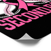 第2期野球選手の乳がん認識度1 ポスター (角)