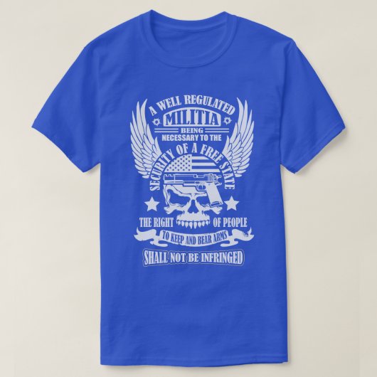 第2条武器保提供権 Tシャツ (デザイン正面)