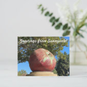 第2条祝：サニーベイルからの挨拶 ポストカード (スタンド正面)