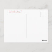 第2条祝：サニーベイルからの挨拶 ポストカード (裏面)