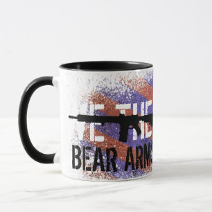 第2条、米国フラグ、AR-15 Mug マグカップ