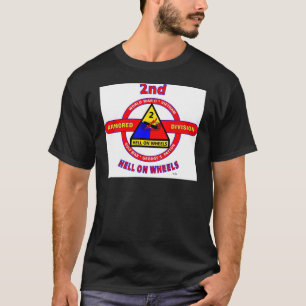第2機甲師団"車輪の地獄" Tシャツ
