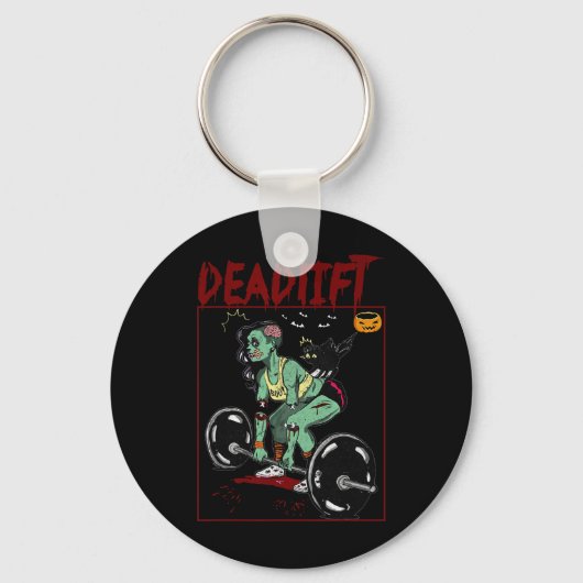 第2次おもしろい黒帯空手テークワンド キーホルダー (正面)