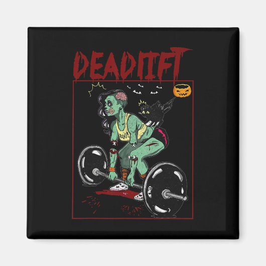 第2次おもしろい黒帯空手テークワンド マグネット (正面)