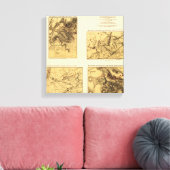 第2次ブル戦走第2 キャンバスプリント (インサイチュ (リビング))