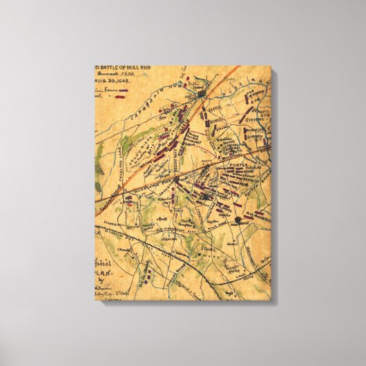 第2次ブル戦走3 キャンバスプリント (正面)