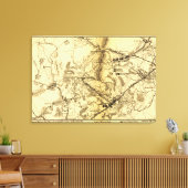 第2次ブル走戦第7 キャンバスプリント (インサイチュ (リビング))