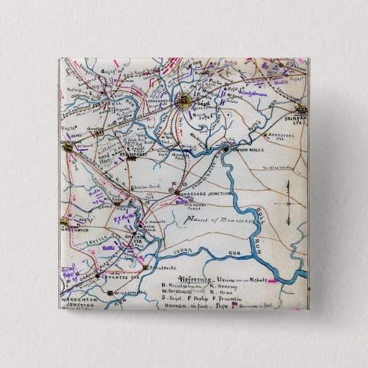 第2次ブル走戦4 缶バッジ (正面)