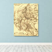 第2次ブル走戦5 キャンバスプリント (インサイチュ (ウッドフロア))