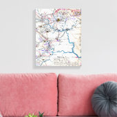 第2次ブル走戦6 キャンバスプリント (インサイチュ (リビング))