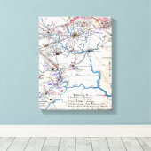 第2次ブル走戦6 キャンバスプリント (インサイチュ (ウッドフロア))