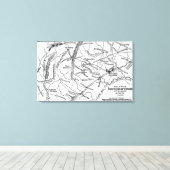 第2次ブル走戦 キャンバスプリント (インサイチュ (ウッドフロア))