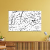 第2次ブル走戦 キャンバスプリント (インサイチュ (リビング))