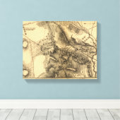 第2次ブル走戦 キャンバスプリント (インサイチュ (ウッドフロア))