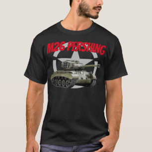 第2次世界大戦と韓国戦争アメリカM26パーシェンタンクボーイズK Tシャツ