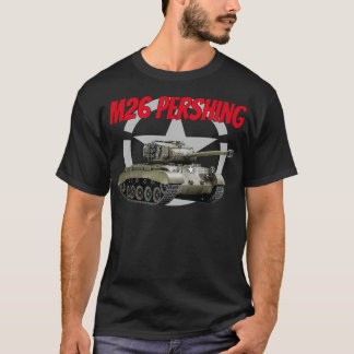 第2次世界大戦と韓国戦争アメリカM26パーシェンタンクボーイズK Tシャツ
