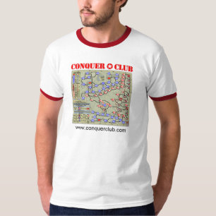 第2次世界大戦のアルデンヌの抗勢の地図 Tシャツ