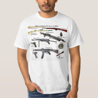 第2次世界大戦のドイツの歩兵の武器 Tシャツ