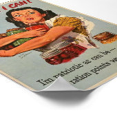 第2次世界大戦の女性 – 「もちろん私は…」 ポスター (角)